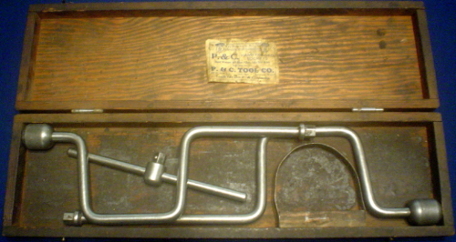 Troy Dietz P&C wooden box with Spokane label