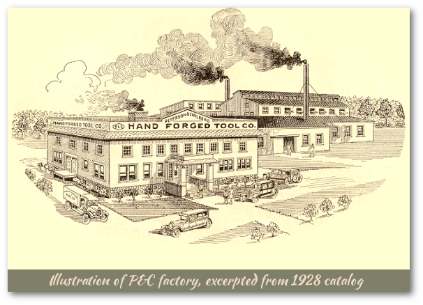 Illustration of P&C factory from 1928 catalog